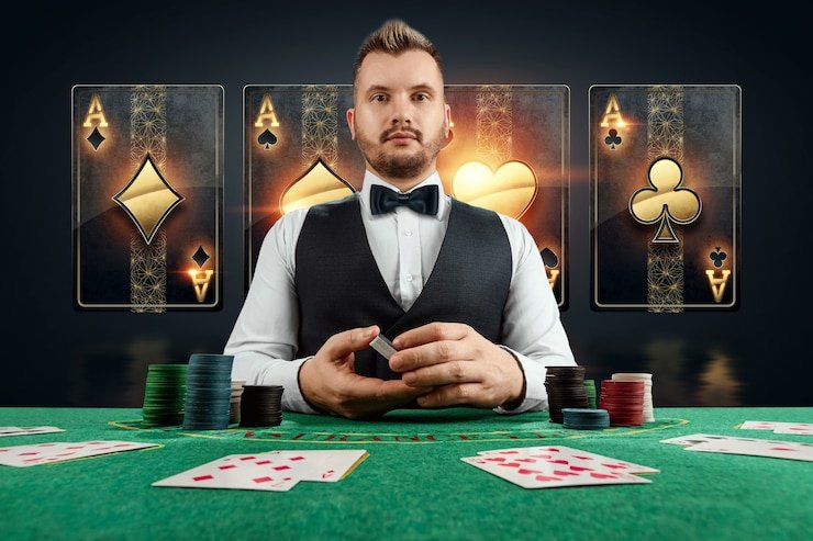 lagacuan live dealer studio with multi-camera setup and professional broadcast team